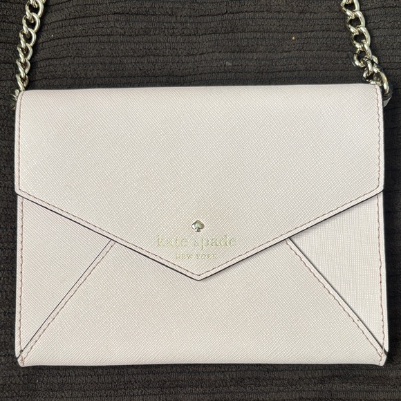 Kate Spade Light Pink Envelope Crossbody Clutch - Picture 1 of 8